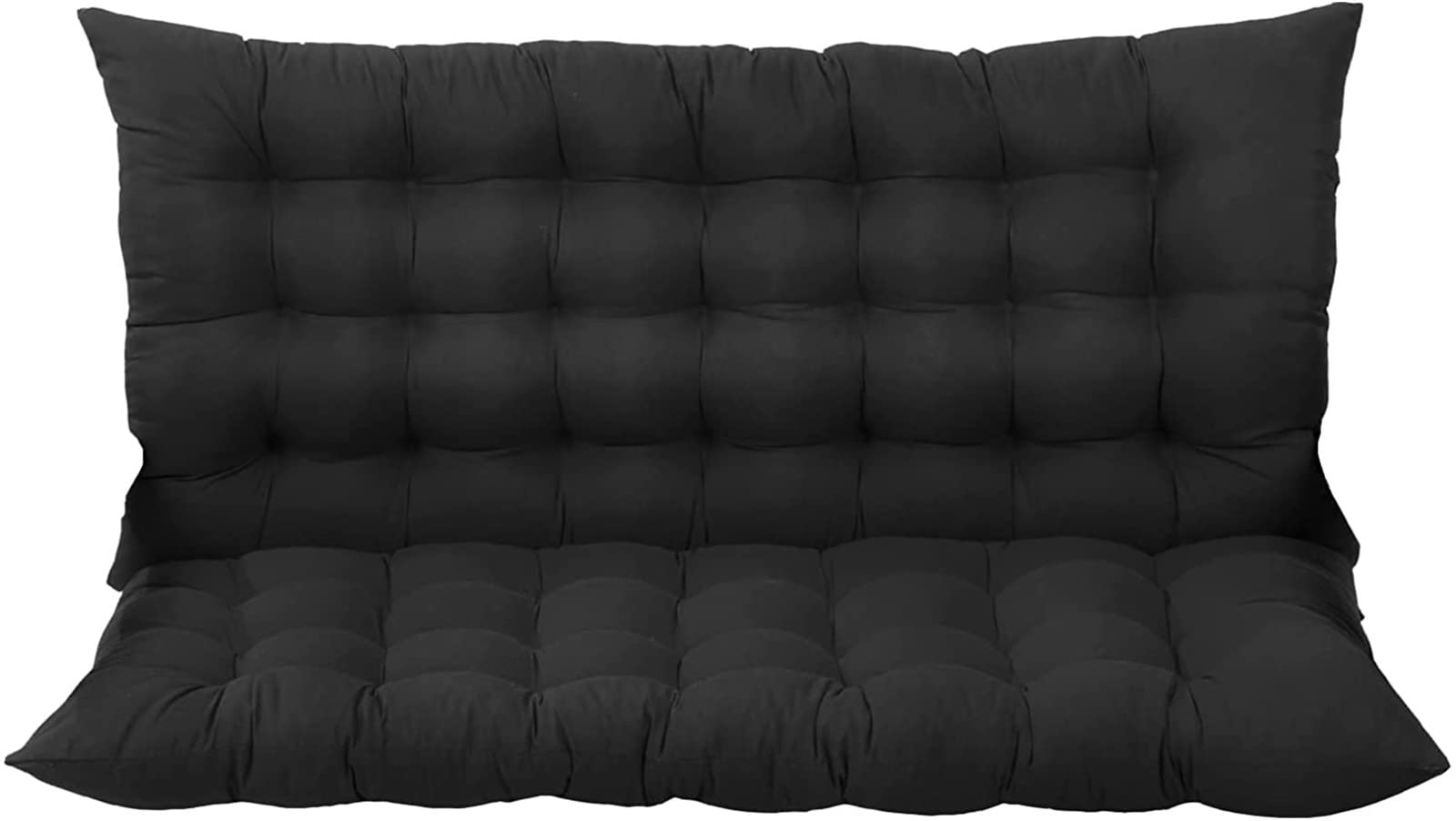 Outdoor Swing Cushions for 2-3 Seater with Backrest - Soft, Comfortable & Non-Slip Replacement Cushions for Garden, Patio, and Outdoor Bench - Perfect for Relaxing in Your Backyard or Porch