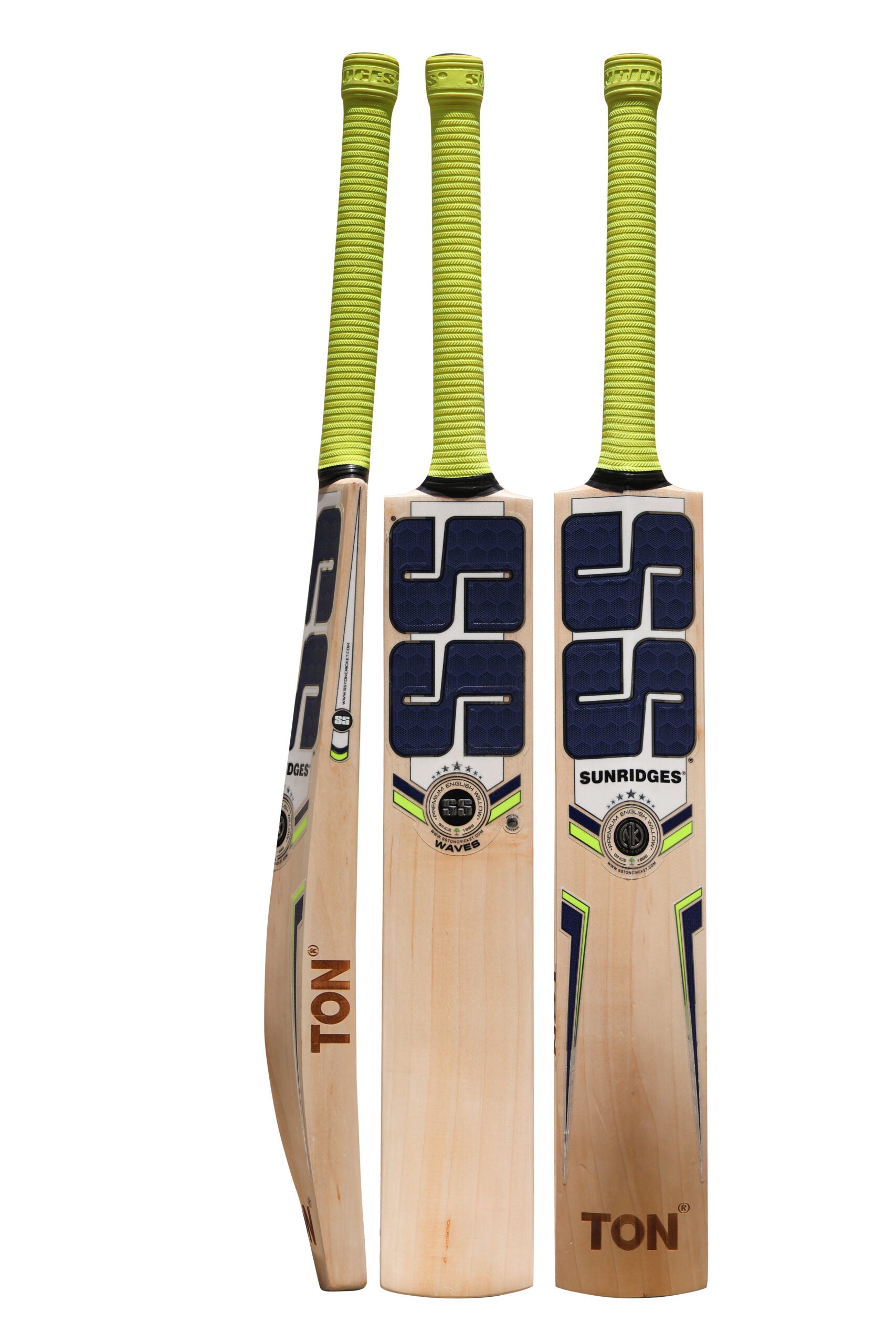SS Waves Cricket Bat 2025 - Premium English Willow Cricket Bat for Professional Players | Perfect for Tournament Matches & Practice Sessions