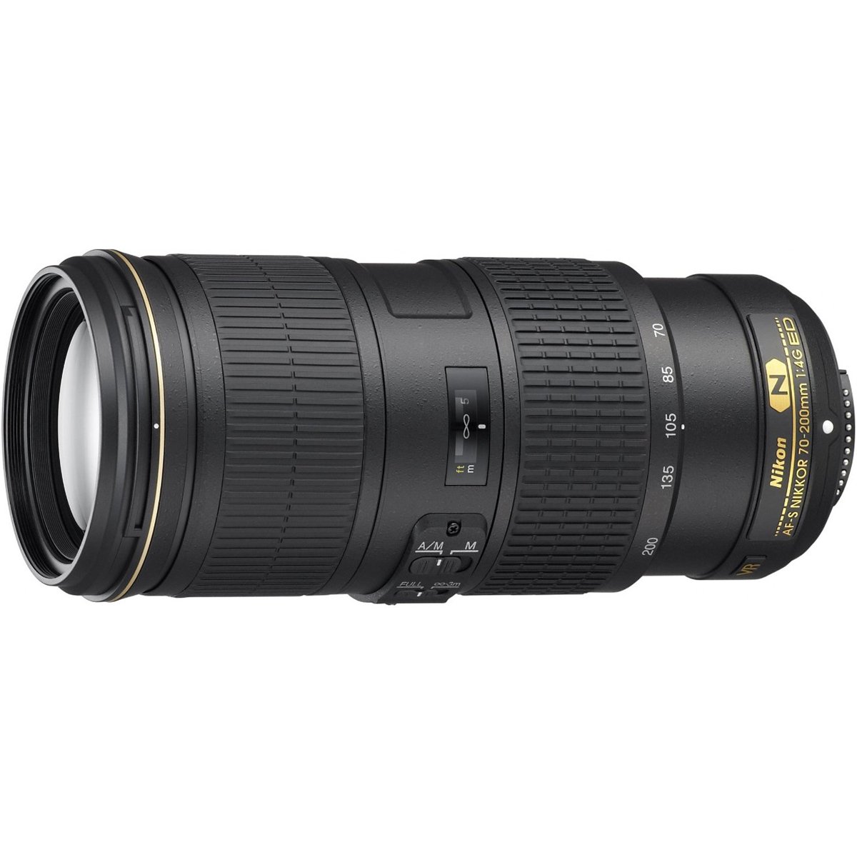 Nikon 2202 AF-S NIKKOR 70-200mm F/4G ED VR Telephoto Zoom Lens for Nikon DSLR Cameras (Renewed) - Perfect for Sports, Wildlife & Portrait Photography