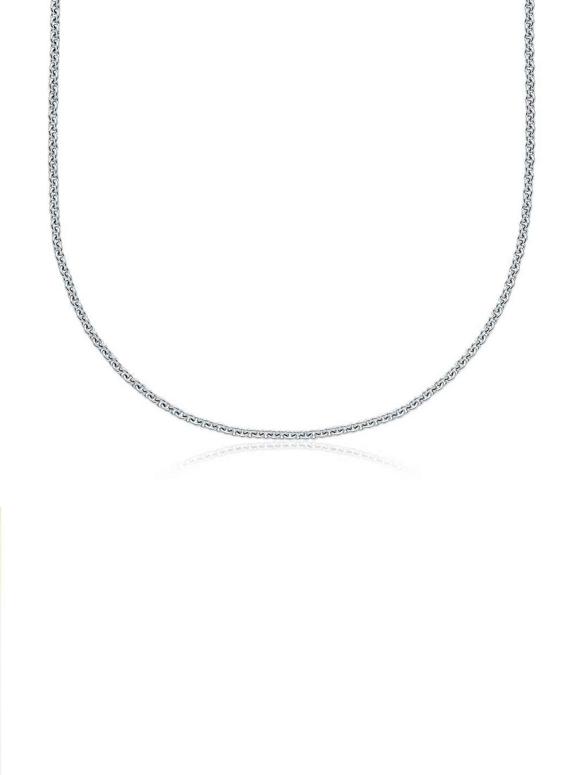 Sterling Silver Chain for Women & Men - Dainty & Elegant Jewelry for Everyday Wear, Layering & Gifting