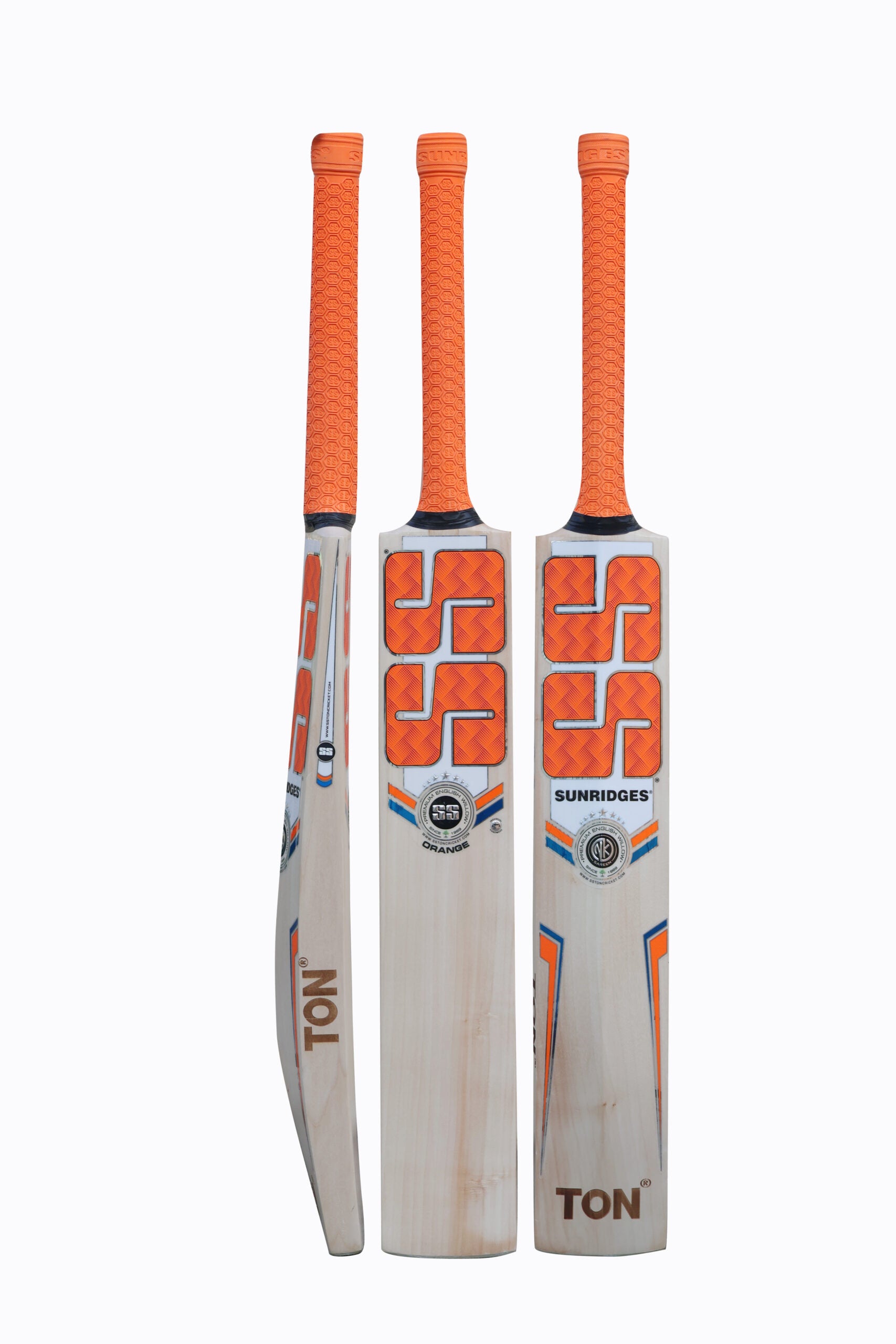 SS Orange Cricket Bat 2025 - Premium Professional Cricket Equipment for Adults & Youth - Perfect for Practice, Matches & Training Sessions