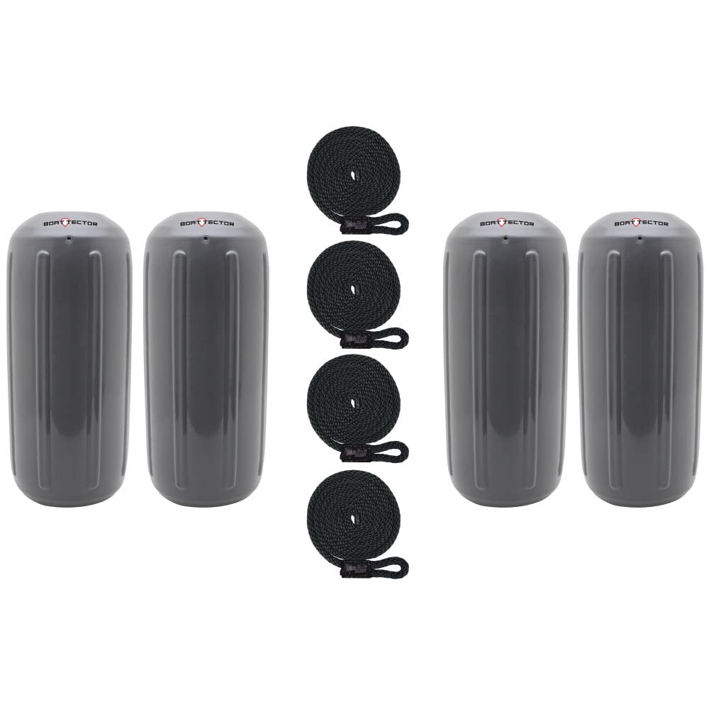 Extreme Max 3006.7474.4 BoatTector HTM Inflatable Fender Value 4-Pack - 6.5