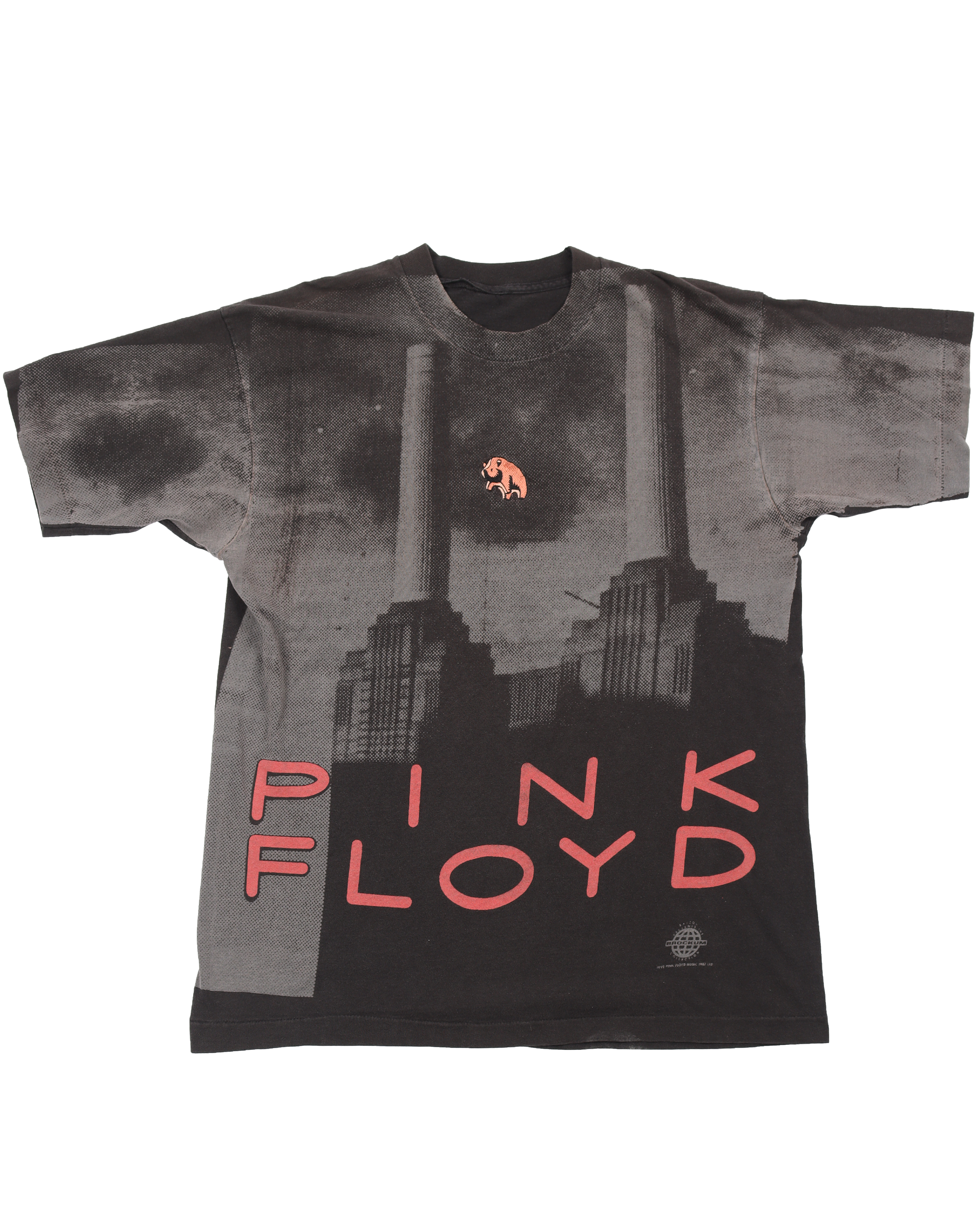 Vintage 1991 Pink Floyd 'Animals' Album Tour Graphic T-Shirt - Classic Rock Band Merch for Concerts & Casual Wear