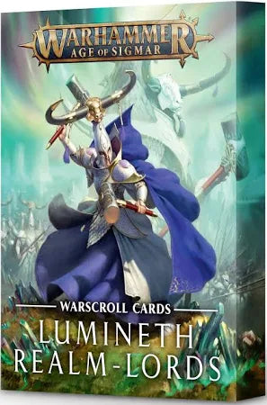 Age of Sigmar Warscroll Cards: Lumineth Realm Lords 3rd Edition - Collectible Game Cards for Tabletop Strategy Battles