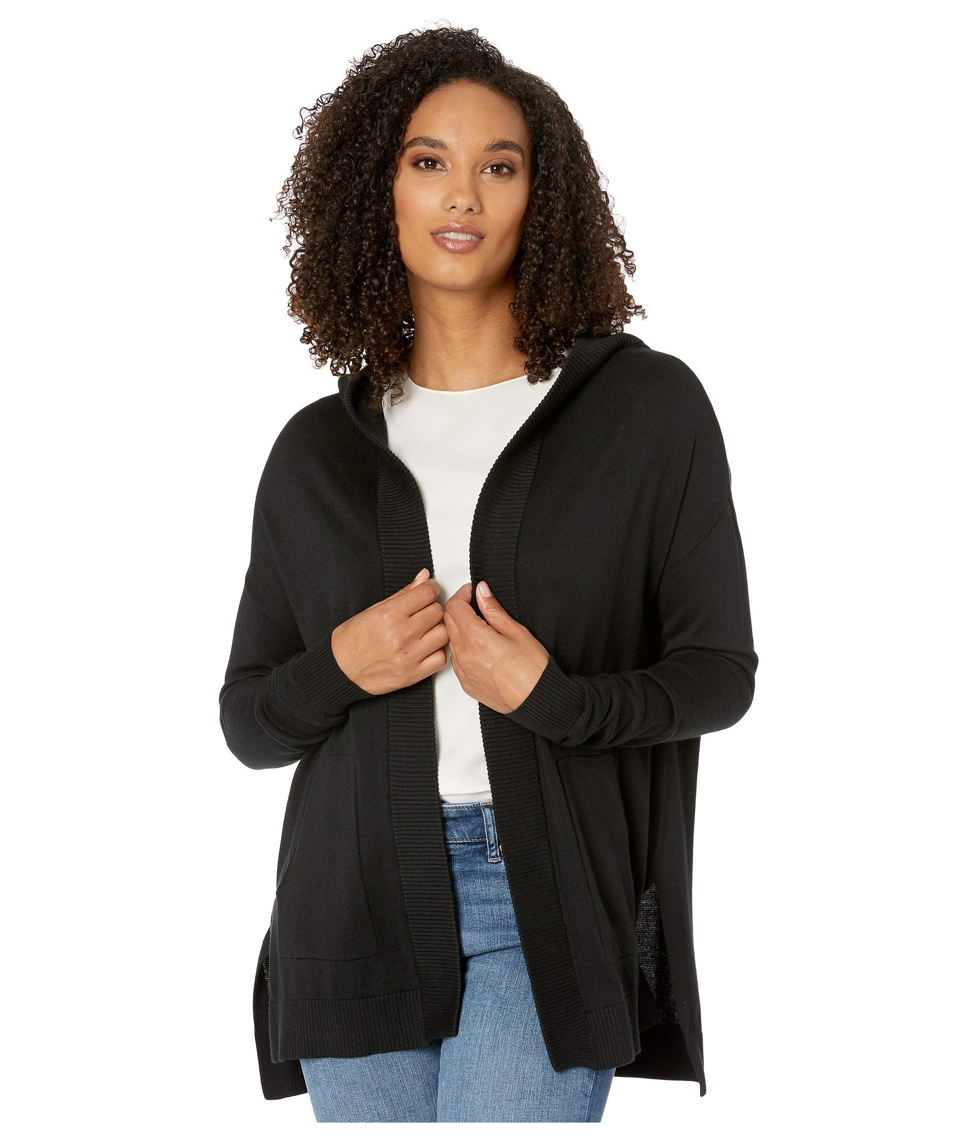 FIG Clothing Dan Cardigan - Soft & Stylish Open Front Knit Cardigan for Women | Perfect for Layering, Casual Outfits & Cozy Home Wear