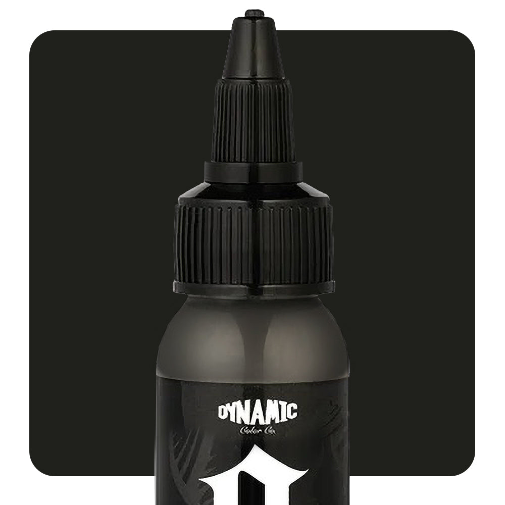 Dynamic E Ultra Dark Grey Hair Dye - 1oz Bottle for Long-Lasting Color at Home | Perfect for DIY Hair Coloring & Touch-Ups