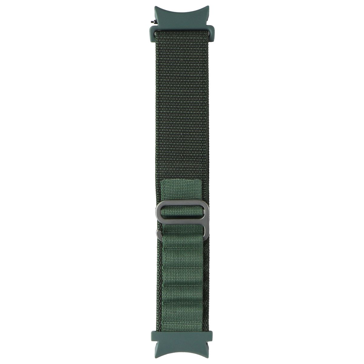 20mm Alpine Sport Loop Strap for Samsung Galaxy Watch 5 Pro/5/4 - Durable Nylon Band with Secure Fit - Green - Perfect for Running, Hiking & Outdoor Activities