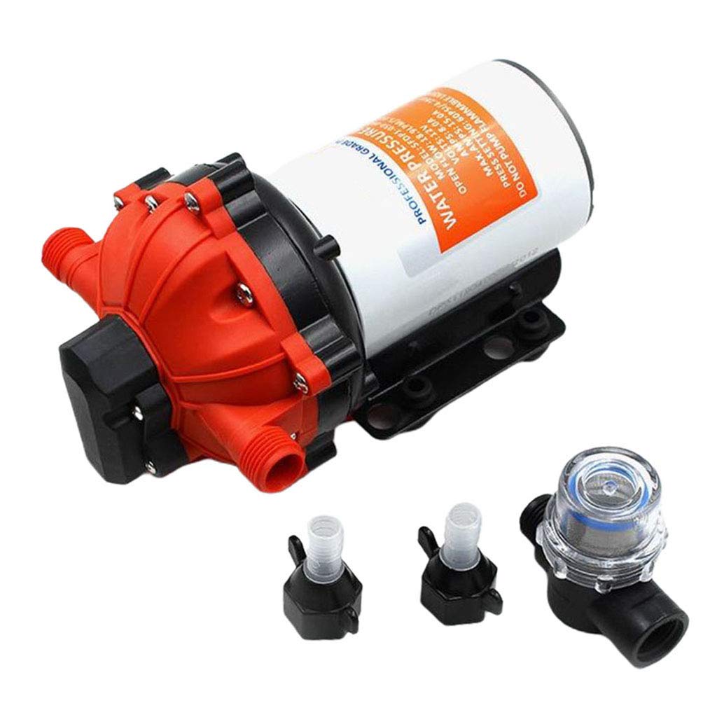 MagiDeal RV Water Pump DC 24V 60PSI Self-Priming Diaphragm Pump for Caravan, Boat, Camper & Marine Use - Ideal for Fresh Water Supply & Outdoor Adventures