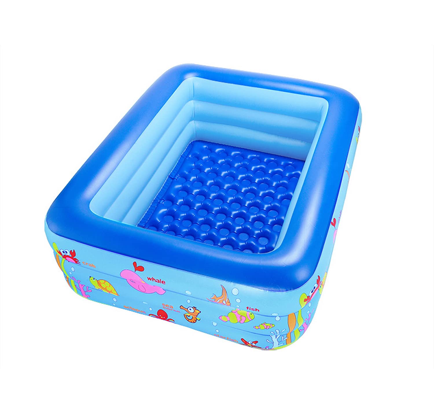 **YUYTIN Inflatable Swimming Pool – 2021 Upgraded Family-Sized Blow Up Pool (150x110x50 cm) – Heavy Duty Above Ground Pool for Kids & Adults – Perfect for Outdoor, Backyard, and Pool Parties – Great for Summer Fun, Family Gatherings, and Relaxation**