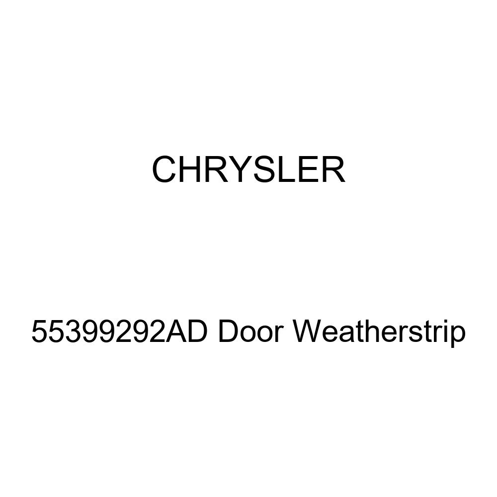 Genuine Chrysler 55399292AD Door Weatherstrip Seal - Replacement for Dodge Ram 1500 2500 3500 - Perfect for Weatherproofing & Noise Reduction (2009-2022 Models) - Ideal for Off-Roading, Daily Commuting & Extreme Weather Protection