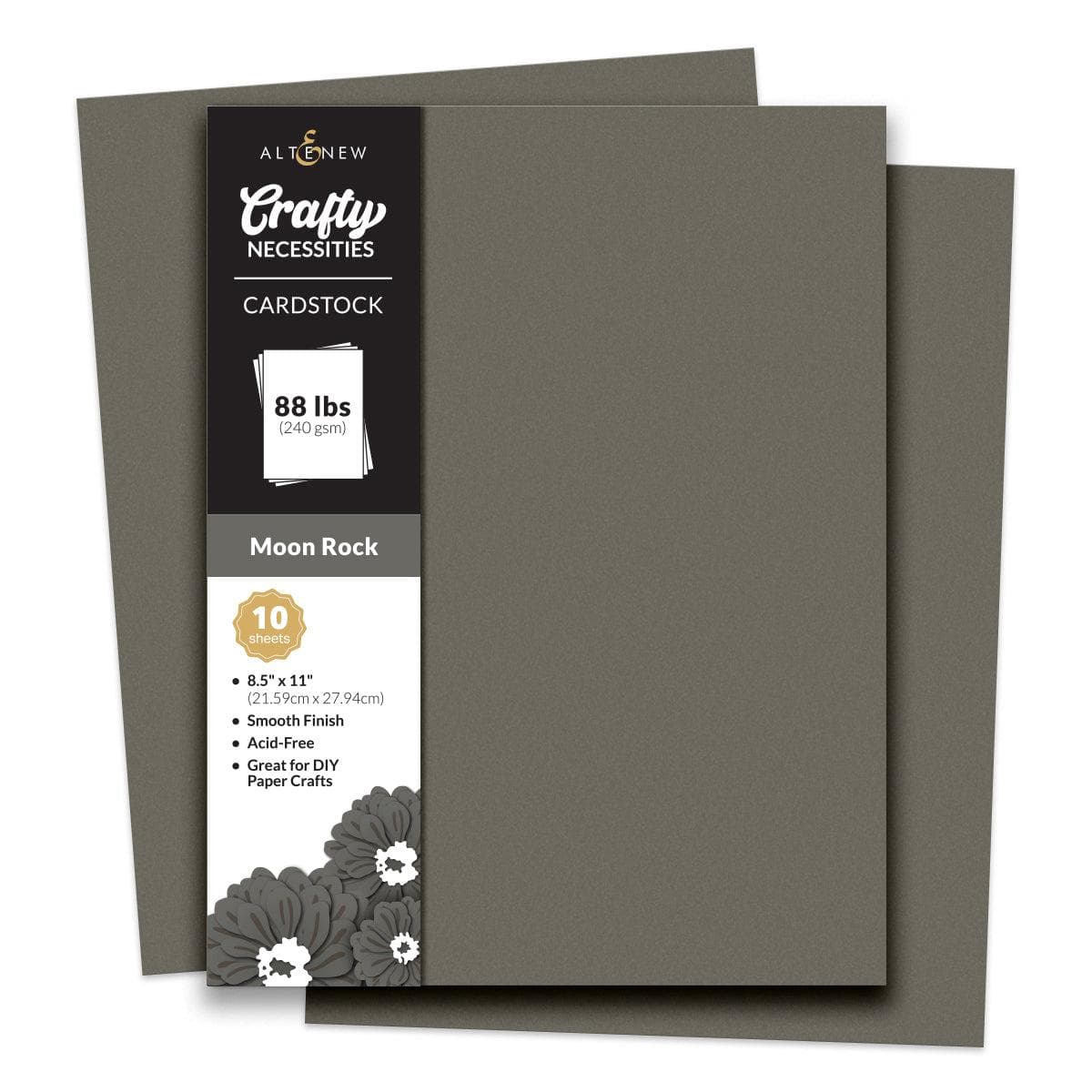 Premium Moon Rock Cardstock - 10 Sheets for Scrapbooking, Card Making & DIY Crafts - High-Quality Textured Paper for Creative Projects