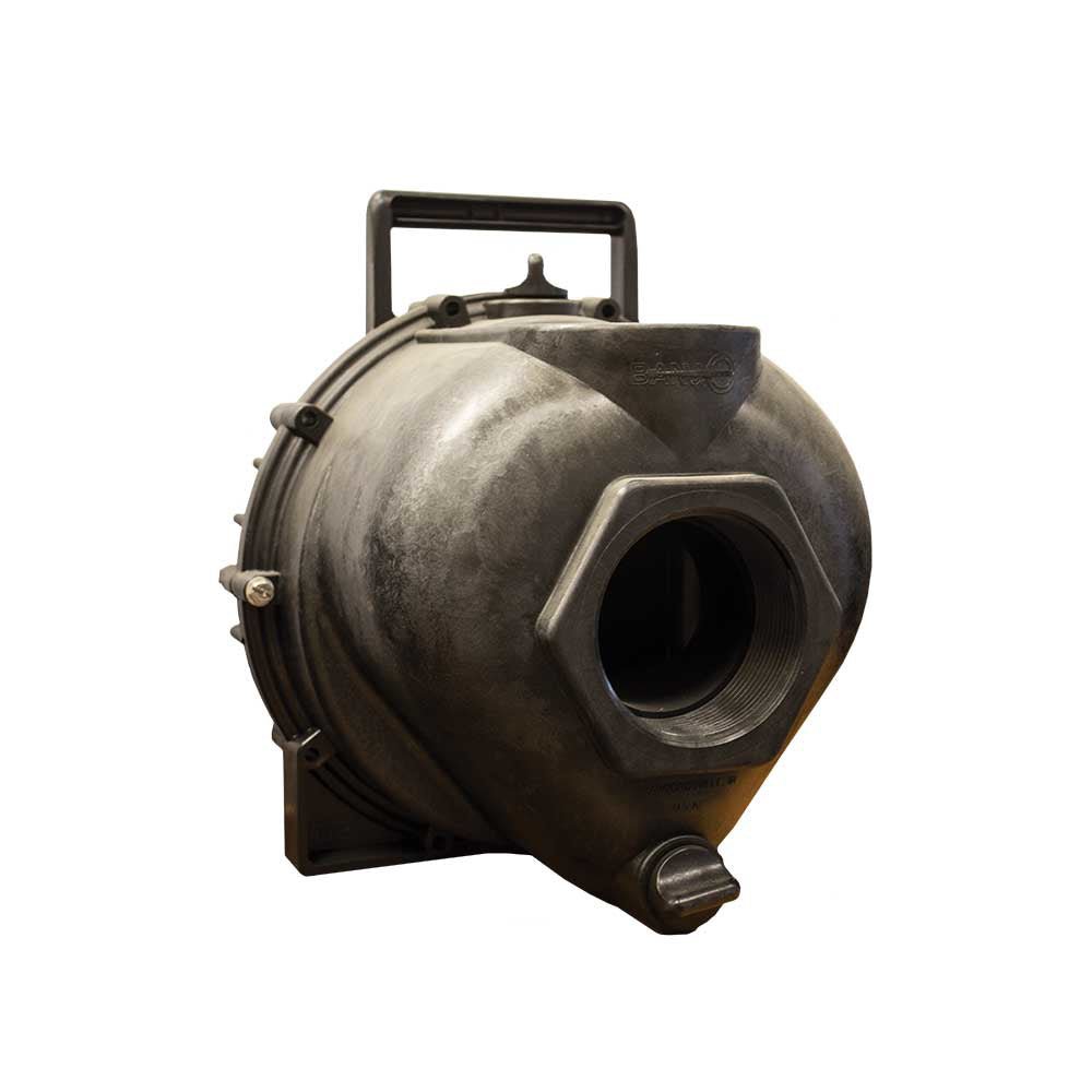 3 Inch Stainless Steel Banjo Pump - Heavy Duty Water Transfer for Boats, RVs, and Agricultural Use