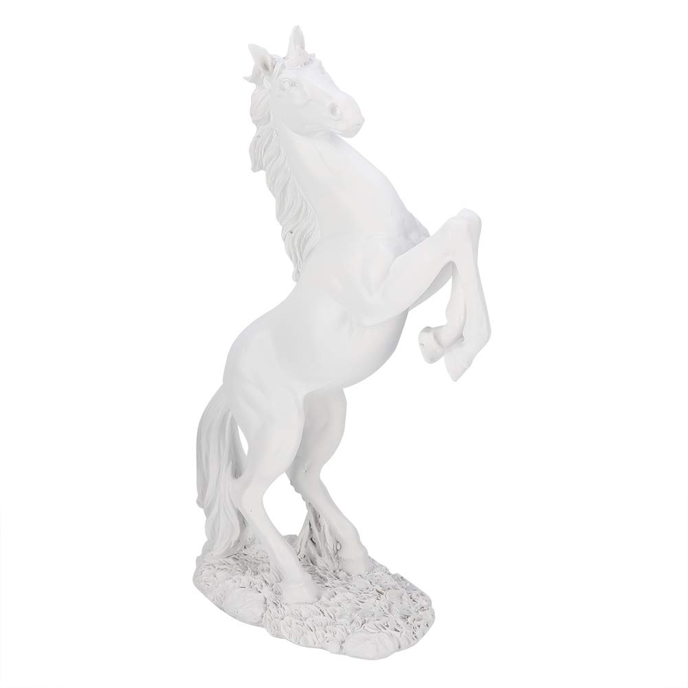 European Style Horse Sculpture - Elegant Home Desk Decor Ornament, Photography Props for Living Room & Office Decoration | Perfect Gift for Housewarming & Interior Design