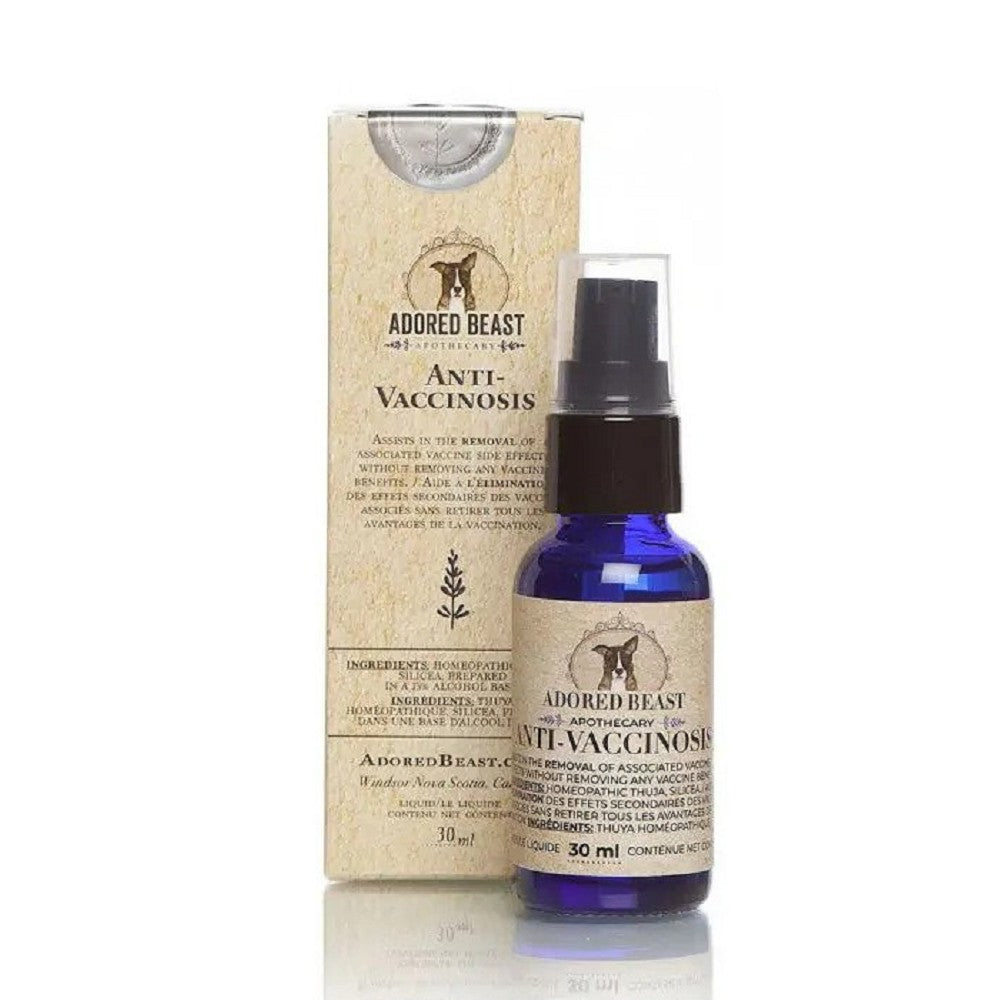 Natural Anti Vaccinosis Supplement for Dogs & Cats - Support Pet Immune Health & Wellness - Ideal for Post-Vaccination Care & Recovery