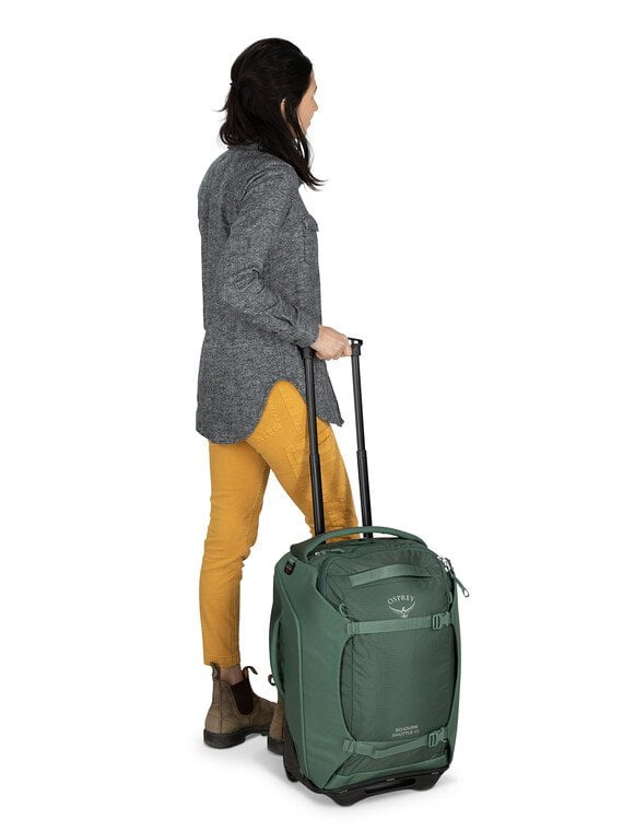 Osprey Sojourn Shuttle Wheeled Duffel Bag 22L/45L - Lightweight Rolling Luggage for Travel, Business Trips & Adventure Gear Storage