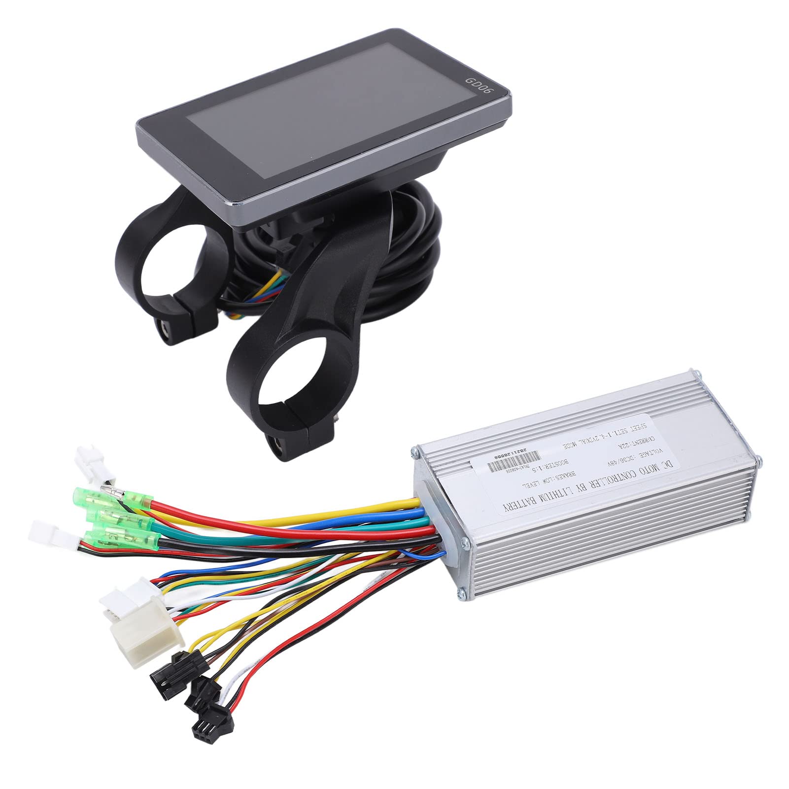 SoarUp 36V 48V 500W Electric Bike Controller Kit with LCD Display - Intelligent E-Bike Motor Controller with Excellent Heat Dissipation for Commuting & Mountain Biking