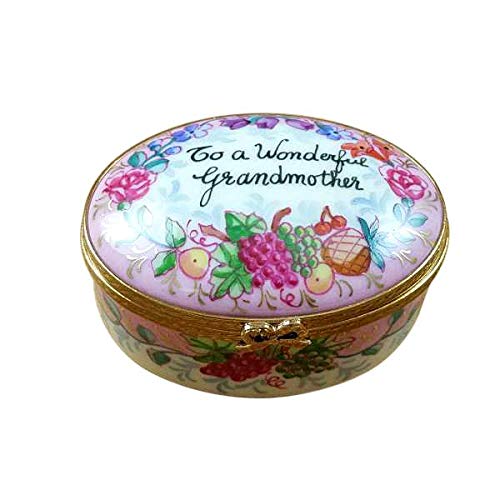 Exquisite Limoges Porcelain Keepsake Box - Perfect Gift for Grandmothers | Elegant Jewelry & Memory Storage | Ideal for Mother's Day, Birthday & Anniversary Gifts