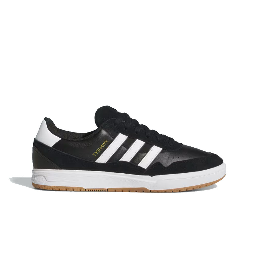Adidas Tyshawn II Men's Basketball Shoes - Core Black/Cloud White/Gum - High-Performance Sneakers for Indoor & Outdoor Courts