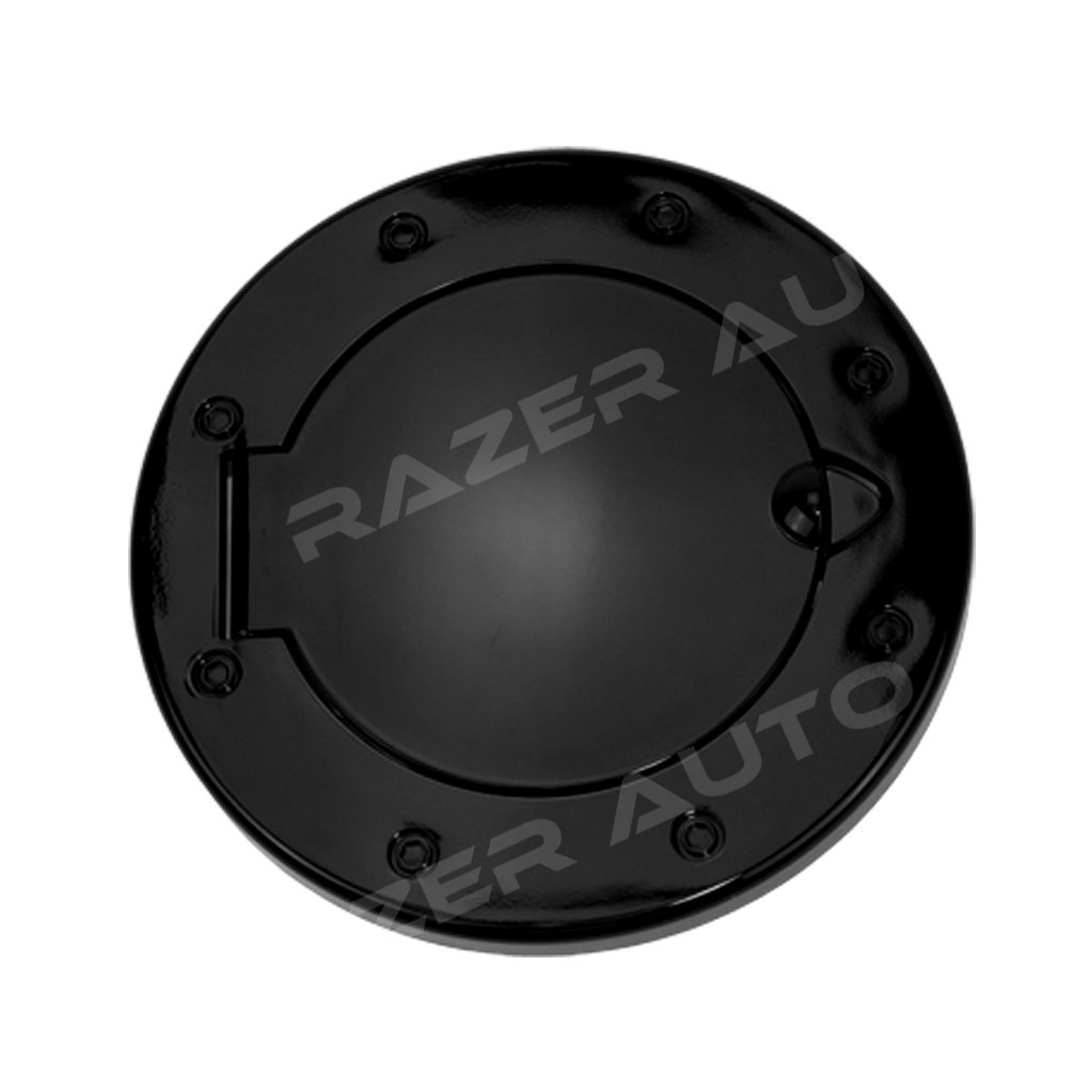 07-17 Jeep Wrangler JK Replacement Gas Door - Glossy Black Without Lock | Durable Fuel Filler Cover for Off-Roading & Daily Driving