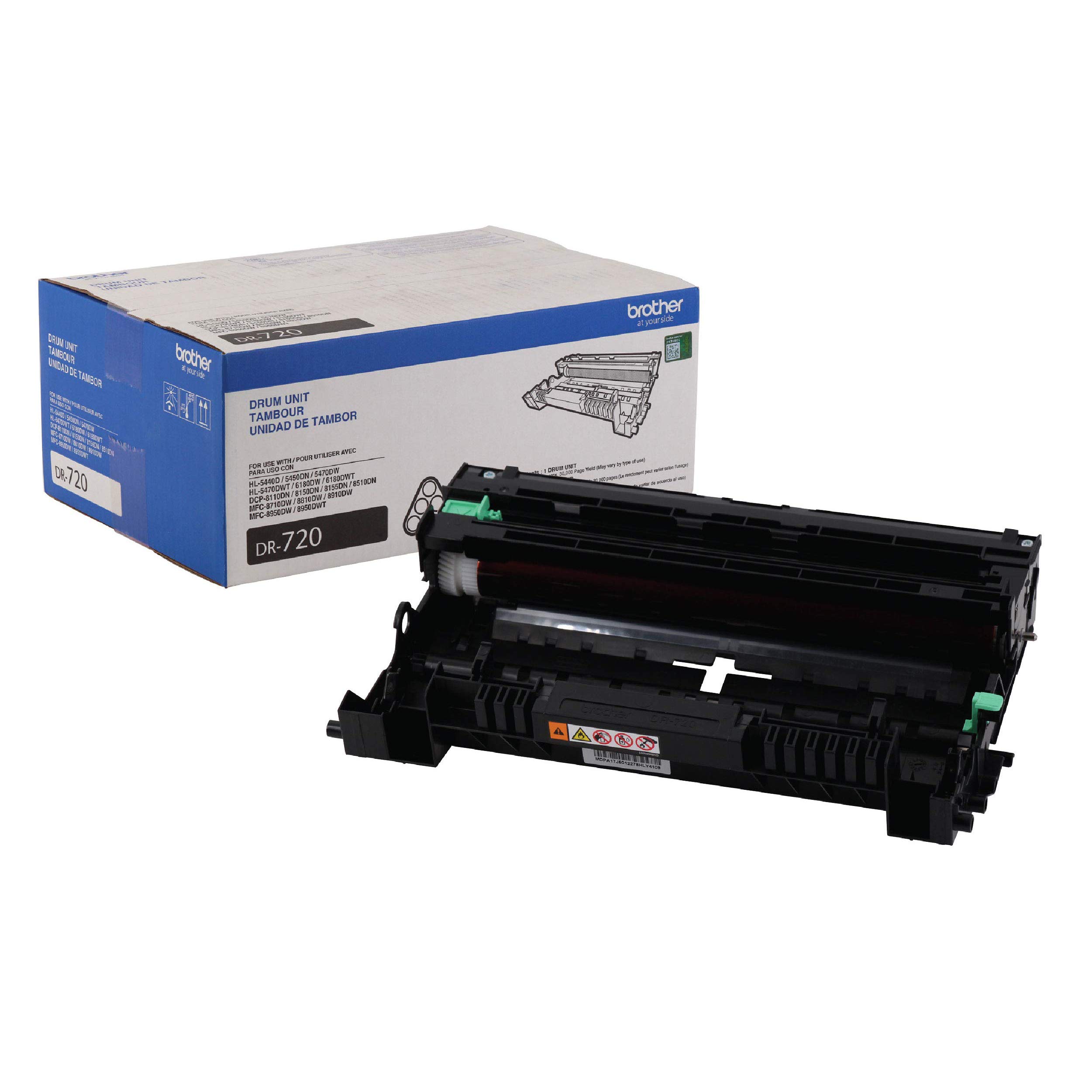 Brother DR720 Drum Unit Toner Cartridge - High Yield Replacement for Brother Printers | Perfect for Office & Home Printing Needs