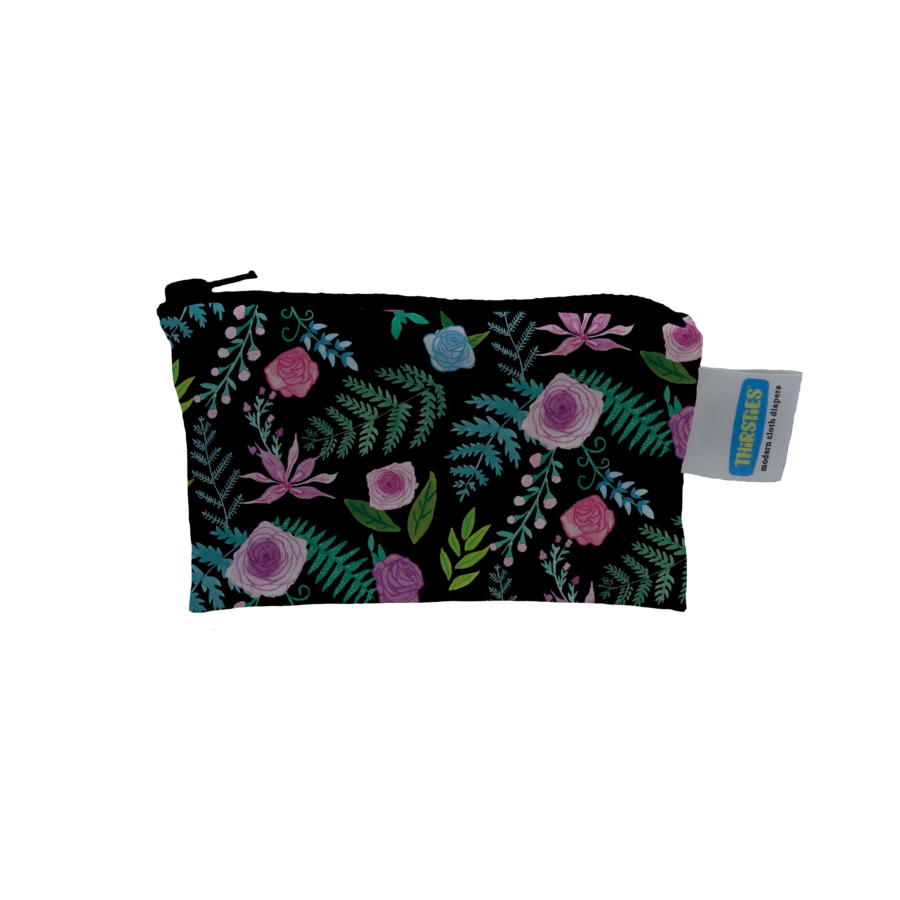Thirsties Simple Pouch - Reusable Wet Bag for Diapers, Swimsuits & Toiletries | Waterproof Travel Organizer for Baby Essentials & Gym Clothes | Perfect for Daycare, Beach Trips & On-the-Go Parents
