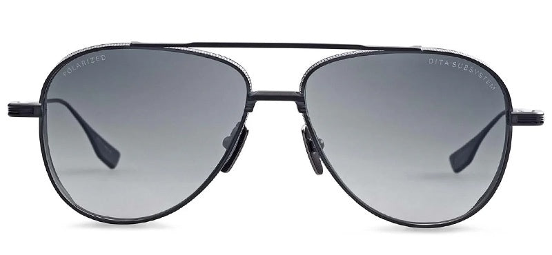 Dita Subsystem Matt Black Polarized Sunglasses - Stylish UV Protection for Outdoor Activities & Driving