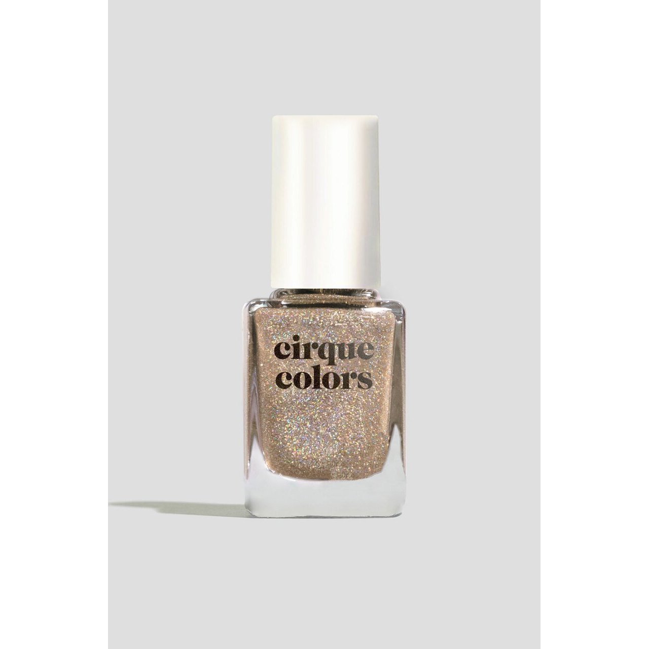 Cirque Colors Champagne Diamond Nail Polish - 0.37 oz Long Lasting Vegan & Cruelty Free Nail Lacquer - Perfect for Parties, Weddings & Special Occasions