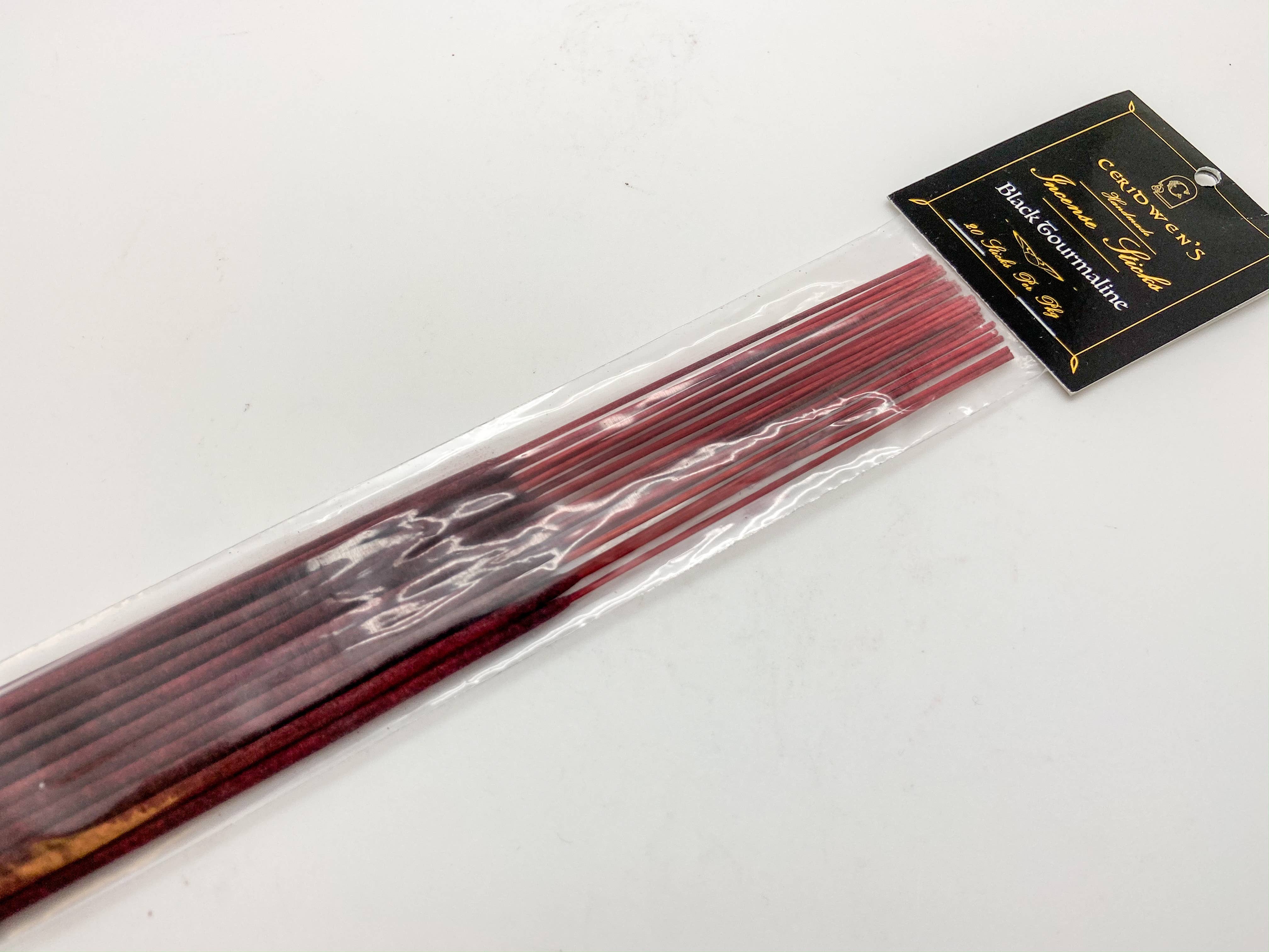 Black Tourmaline Incense Sticks - Natural Healing Aromatherapy for Stress Relief & Positive Energy | Perfect for Meditation, Yoga, and Home Relaxation