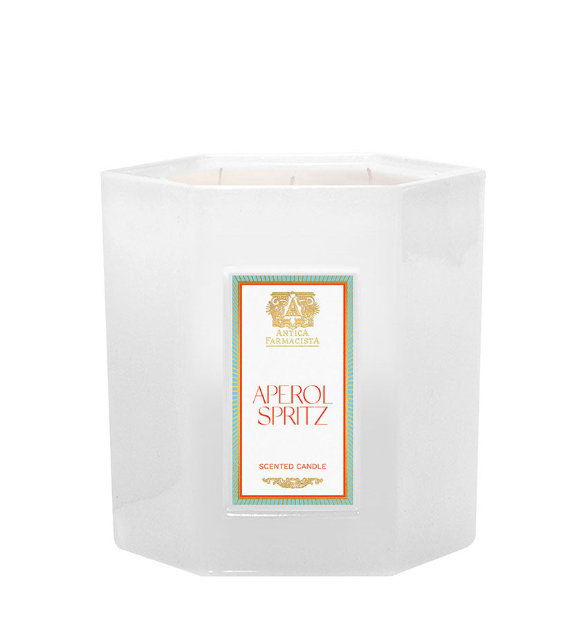 Antica Farmacista Aperol Spritz Scented Three-Wick Candle - Long-Lasting Fragrance for Home, Bathroom & Bedroom Aromatherapy Relaxation
