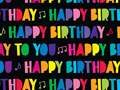 Happy Birthday Wrapping Paper Roll - 30