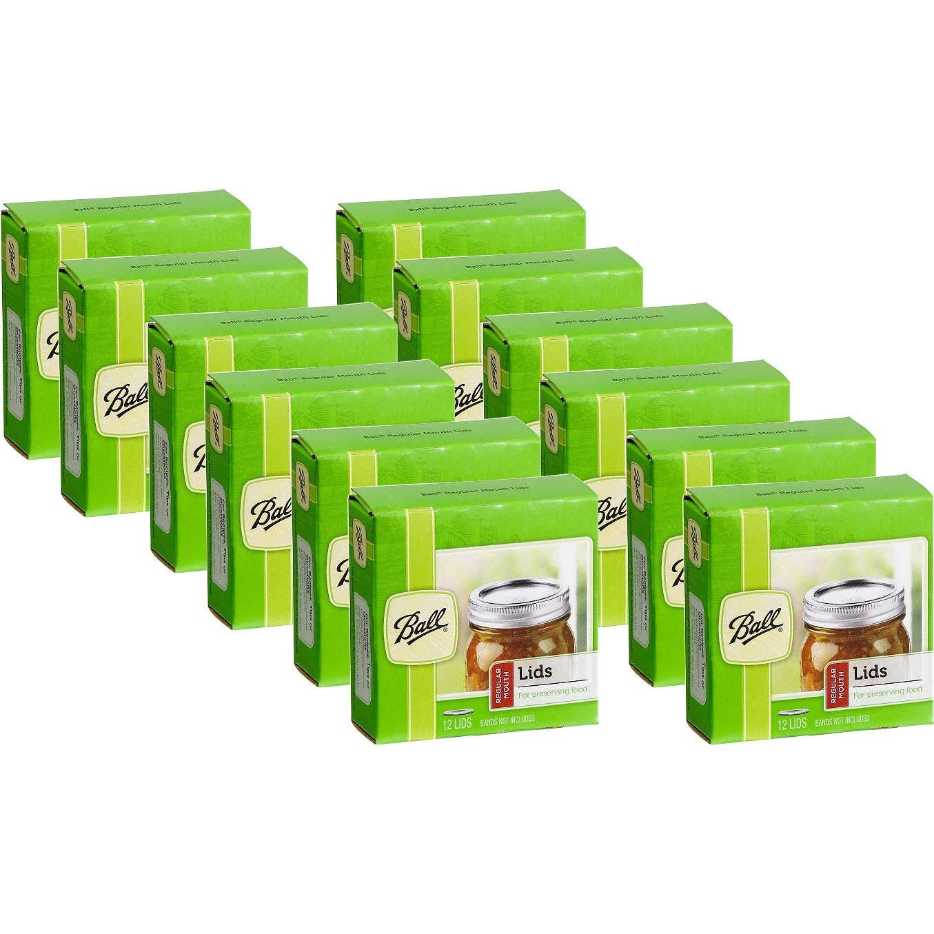 24 Dozen Regular Size Canning Lids - 288 Lids Total for Mason Jars, Ball Jars & Home Canning Supplies | Perfect for Food Preservation, Pickling & DIY Canning Projects