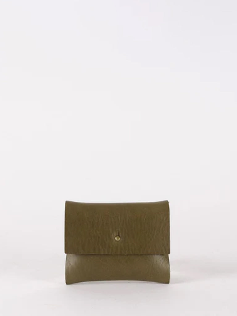 Kate Sheridan Loux Wallet in Kiwi - Premium Vegan Leather Wallet for Women | Perfect for Everyday Use, Travel & Gift Giving