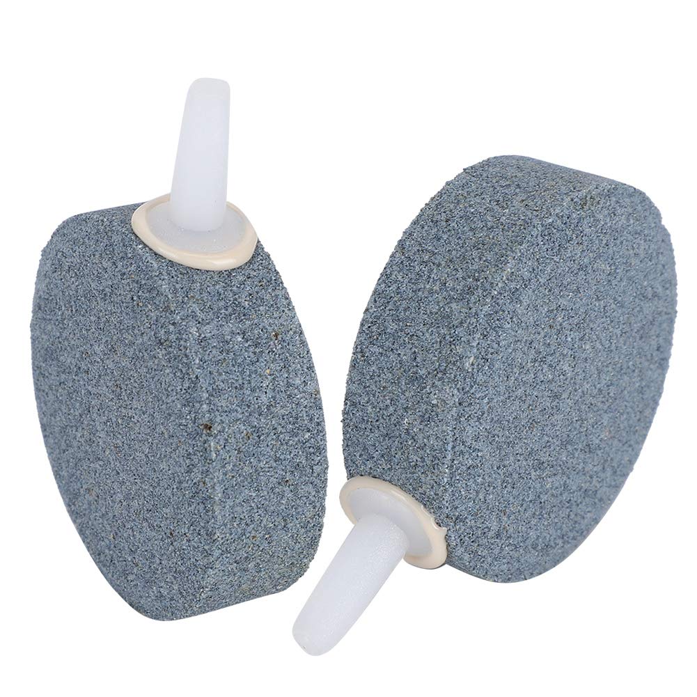 Zerodis Air Stone Disc Bubble Diffuser - High Efficiency Aquarium Oxygenation for Fish Tanks, Hydroponics Systems & Pond Aeration - Durable Round Air Stone Accessory for Air Pumps - Perfect for Freshwater/Saltwater Tanks, Hydroponic Gardens & Outdoor Ponds