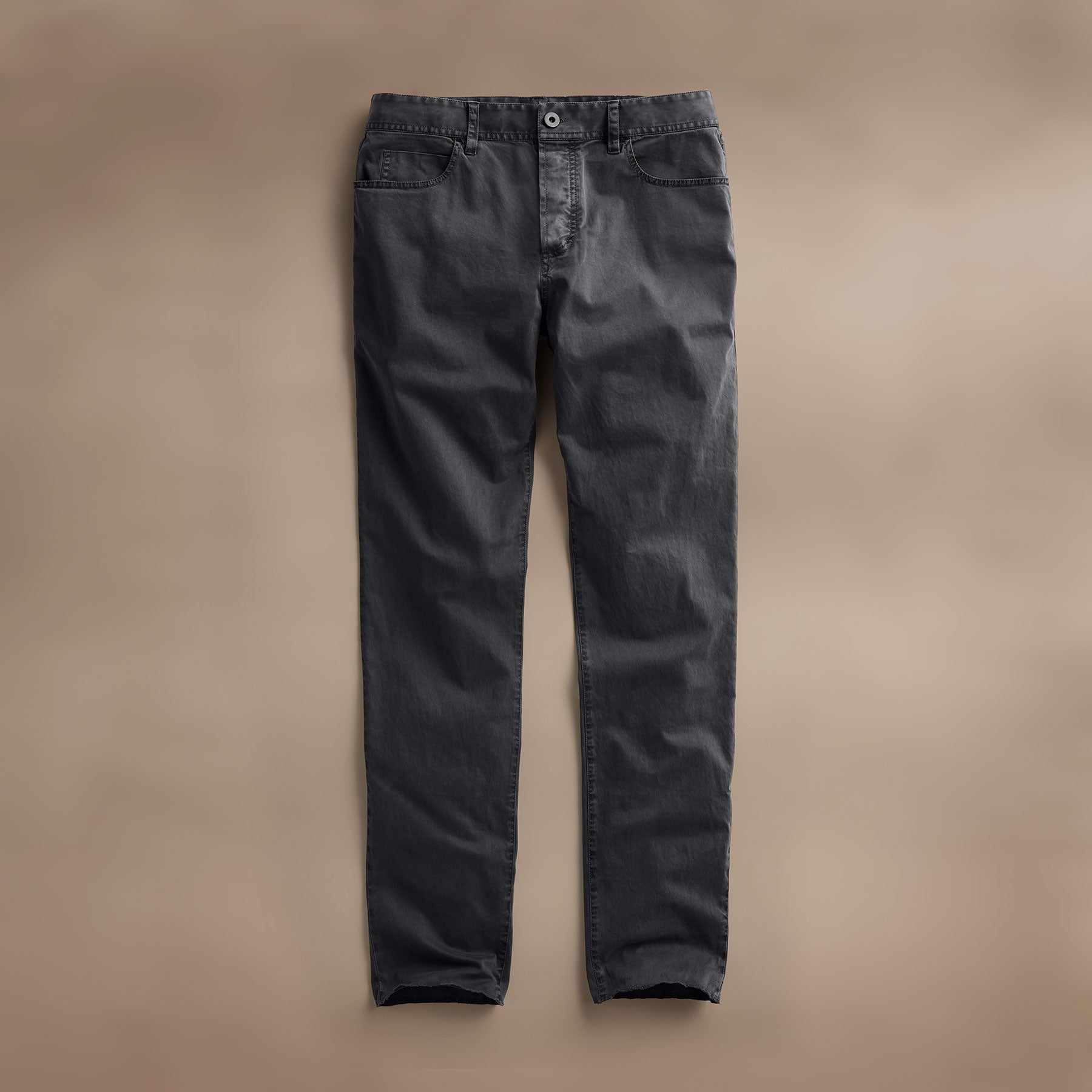 Men's Brushed Twill 5-Pocket Pants in Magma Pigment - Comfortable Casual & Workwear for Everyday Use