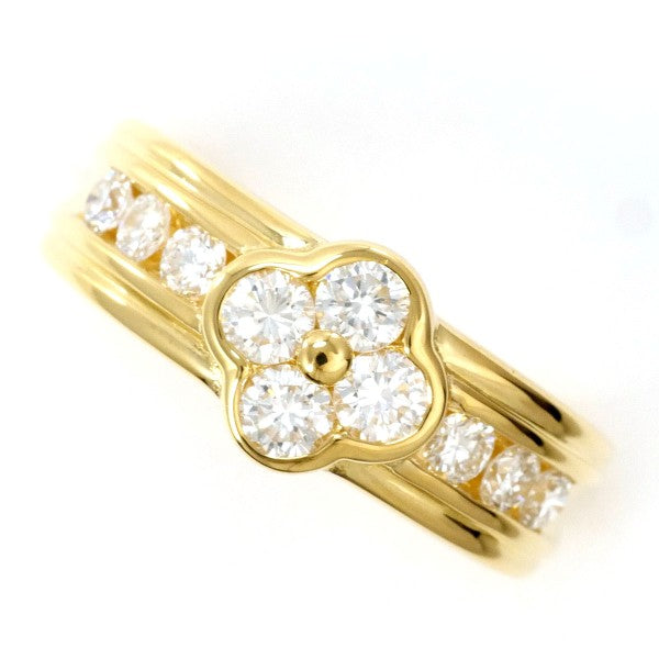 18K Yellow Gold Diamond Ring for Women - Elegant Solitaire Engagement & Wedding Band - Perfect for Proposals, Anniversaries & Special Occasions