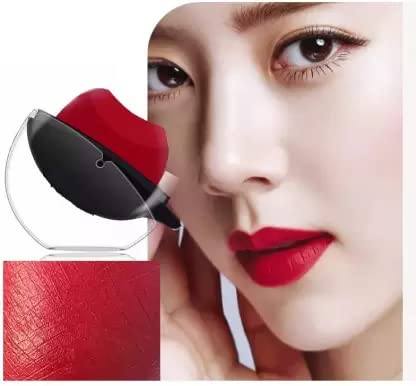 Matte Finish Bold Red Lipstick - Long Lasting, Highly Pigmented Lip Color for Women | Perfect for Date Night, Parties & Everyday Wear
