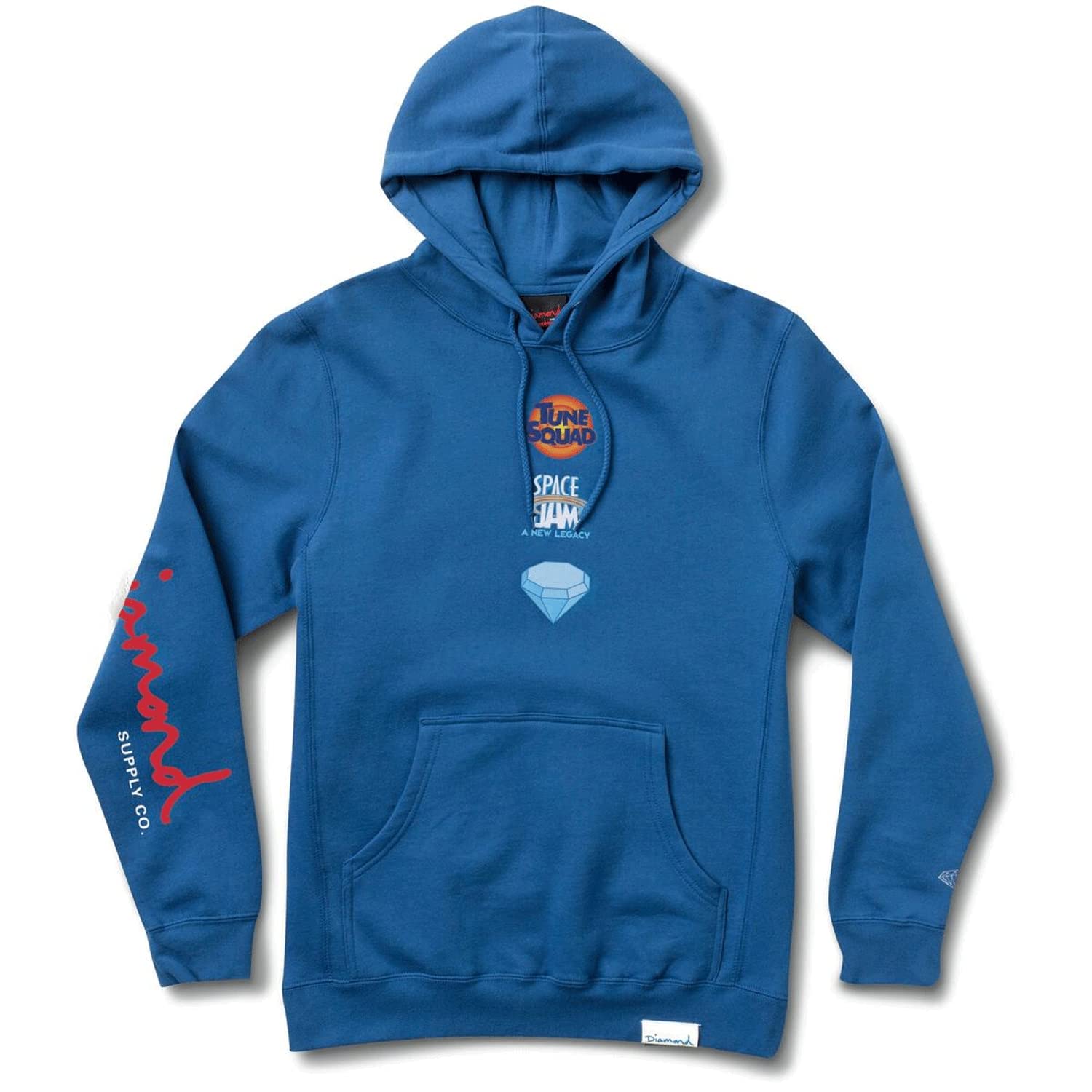 Diamond Supply Co. Hoody Hook Shot Royal Blue Pullover Hoodie - Streetwear Fashion for Men | Perfect for Skateboarding, Urban Style & Casual Wear
