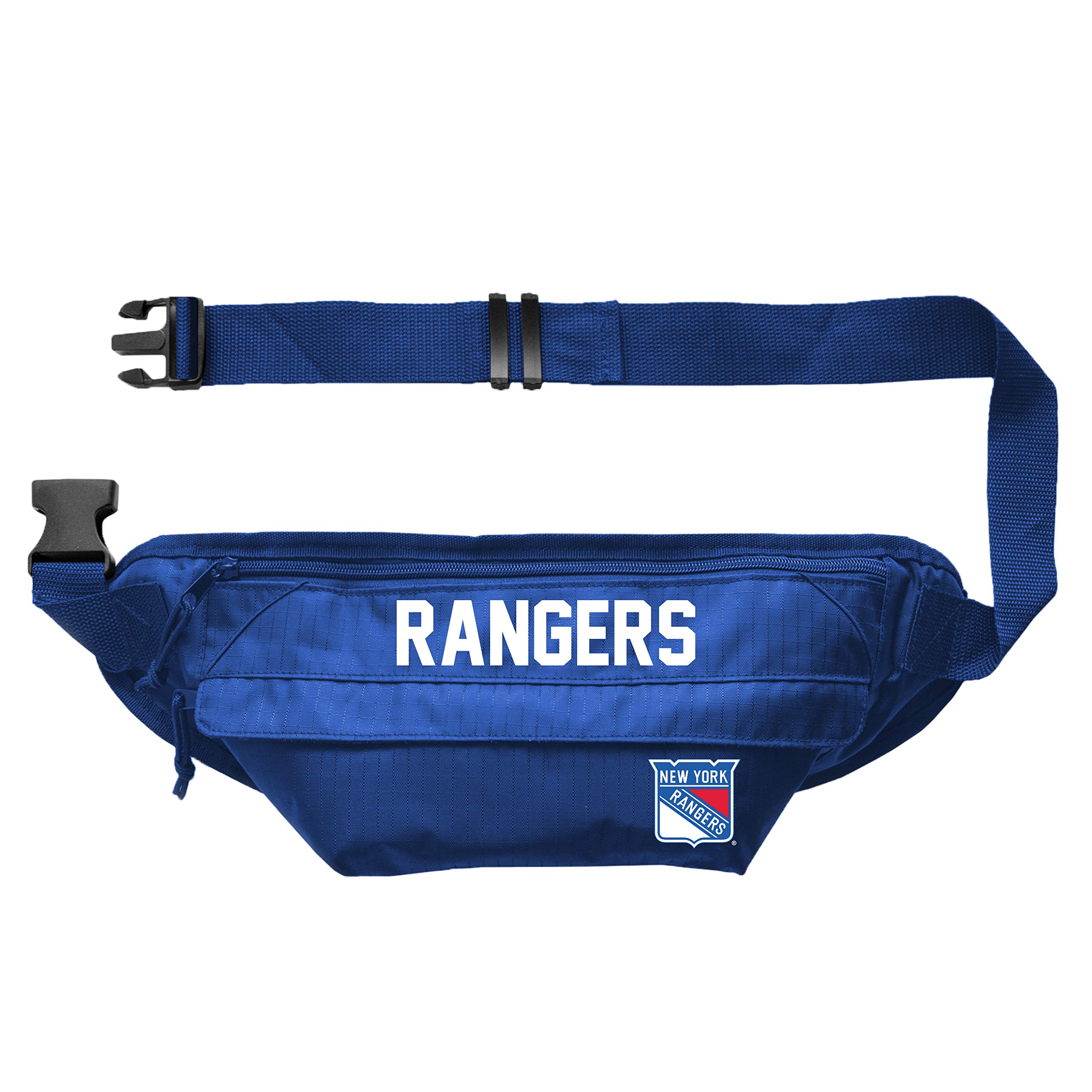Littlearth New York Rangers NHL Large Fanny Pack - Adjustable Waist Bag for Men & Women - Perfect for Sports Games, Concerts & Travel Accessories