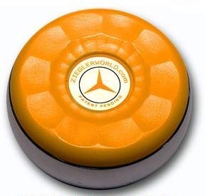 Zieglerworld Large Shuffleboard Table Weights - Black & Gold Pucks for Professional Shuffleboard Game Accessories | Perfect for Bars, Game Rooms, and Family Entertainment