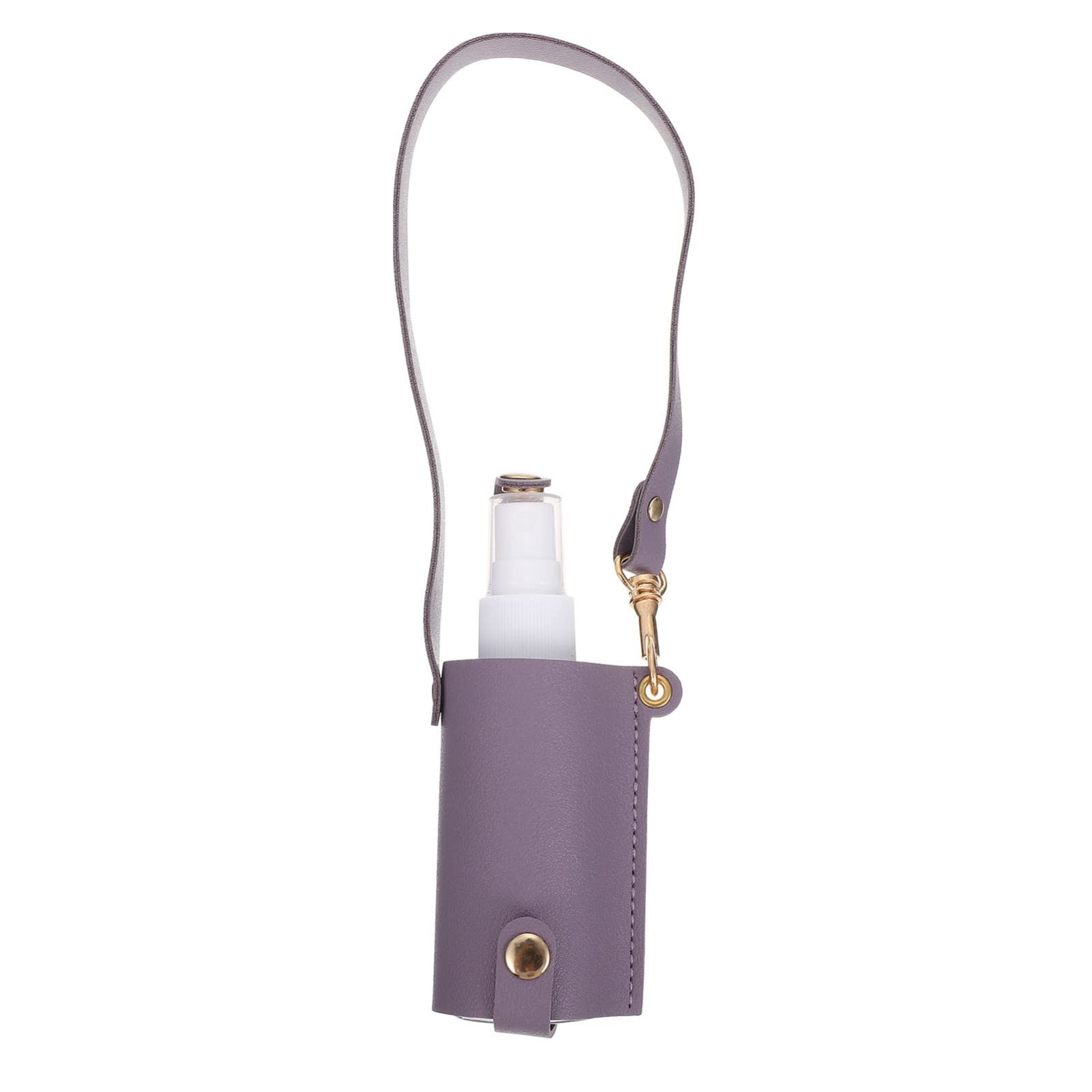 SUPVOX Travel Lotion Bottle - Leak-Proof Hanging Spray Bottle with PU Case for Toiletries | Perfect for Airplane Carry-On, Gym, Camping & Vacation Essentials
