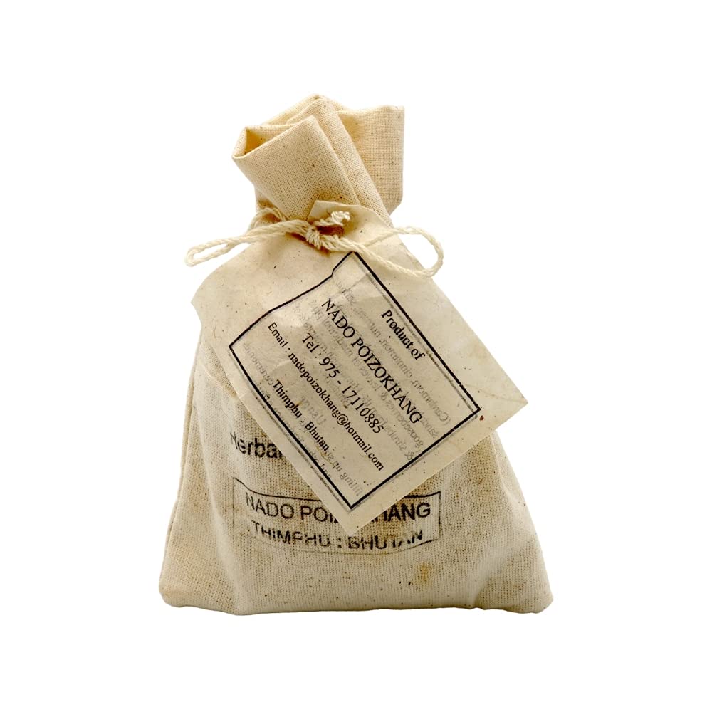 Nado Poizokhang - Authentic Bhutanese Herbal Incense Powder | Handcrafted Natural Aromatherapy for Meditation & Relaxation | Perfect for Yoga, Spiritual Practices & Home Fragrance