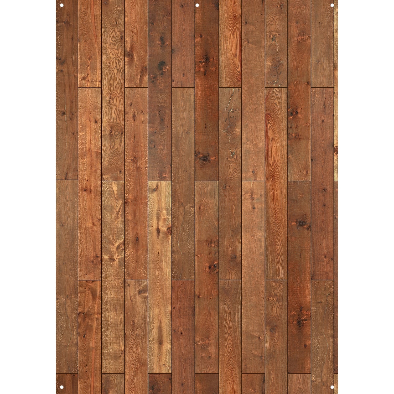 X Drop Canvas Backdrop – Oak Western Wood Planks (5' x 7') – Premium Photography Background for Studio, Portrait, and Product Shoots