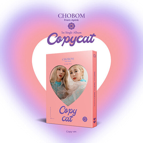 APINK CHOBOM 1ST SINGLE ALBUM 'COPYCAT' - Kpop Music CD for Fans Collection & Gift - Perfect for Dance Practice, Party Playlist and Kpop Enthusiasts