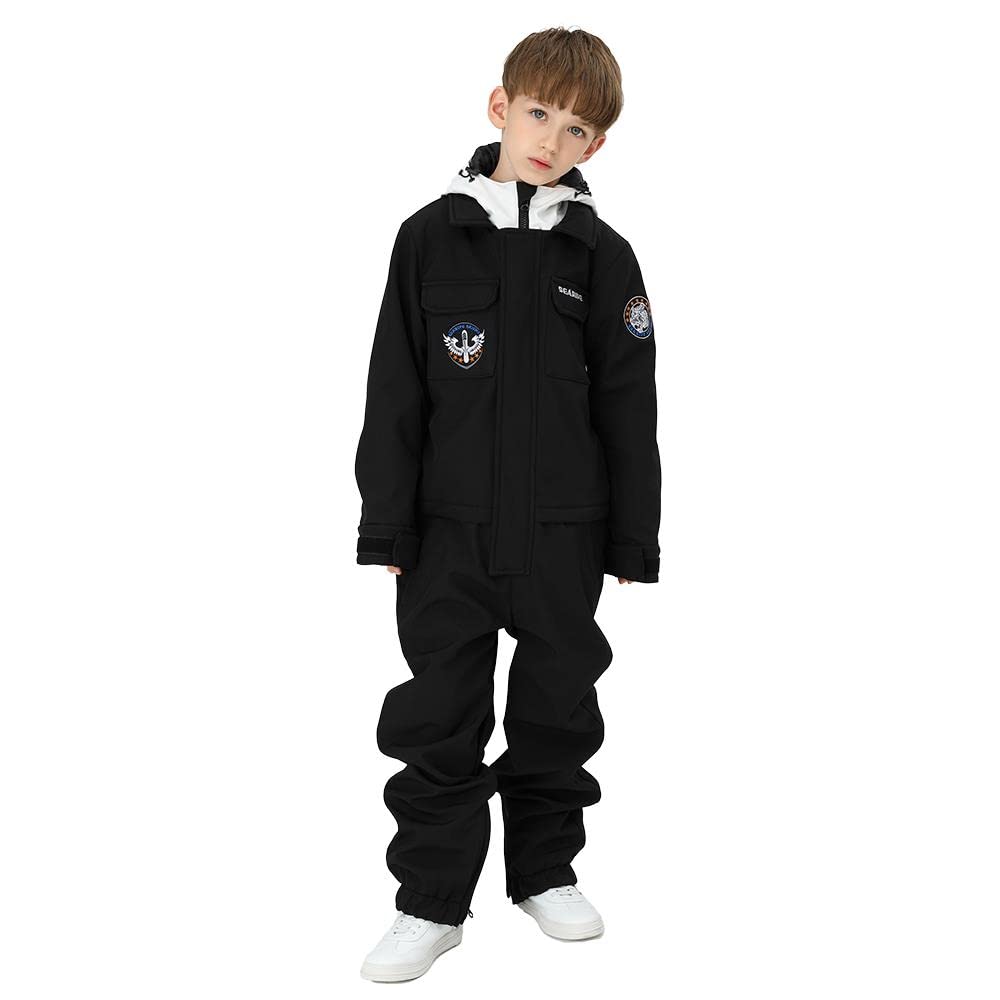 RIUIYELE Kids Waterproof Ski Suit - Winter Warm Snowboard Jacket for Boys & Girls - Perfect for Skiing, Snowboarding & Outdoor Winter Activities