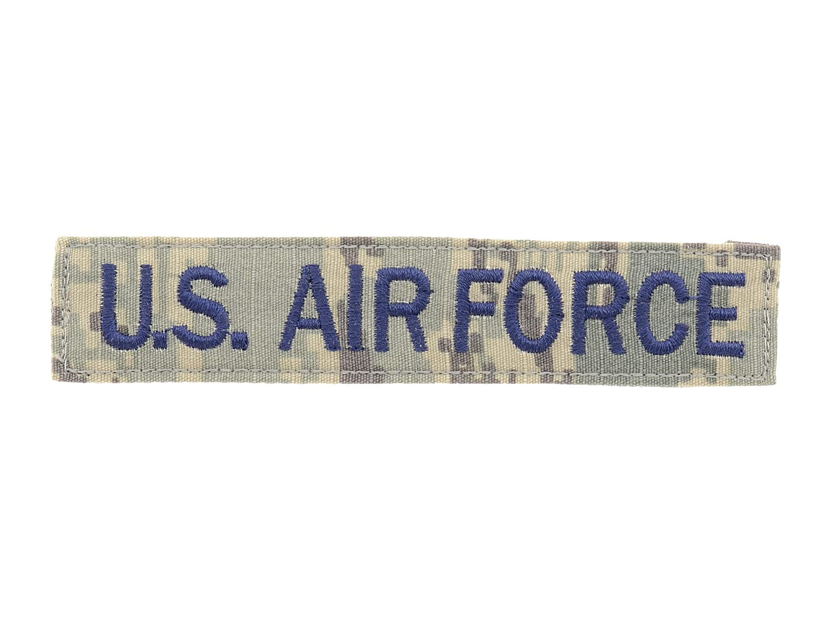 Custom US Air Force Name Tapes - Personalized Military Velcro Patches for Uniforms - Perfect for Air Force Uniforms, Tactical Gear & Military Apparel