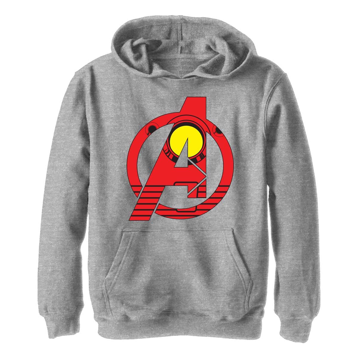 Marvel Kids' Avengers Iron Man Character Hoodie - Soft & Comfortable Superhero Costume for Boys & Girls - Perfect for Halloween, Cosplay & Birthday Parties