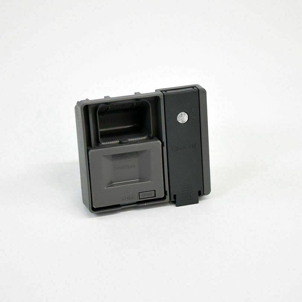Whirlpool W10876529 Dishwasher Detergent Dispenser Replacement Part - Compatible with Various Whirlpool Dishwasher Models - Perfect for Kitchen Appliance Repair & Maintenance