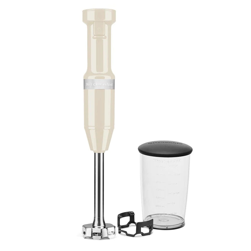 Premium Variable Speed Hand Blender - 5-Speed Immersion Blender with Stainless Steel Blades - Perfect for Smoothies, Soups, Sauces & Baby Food - KHBV53
