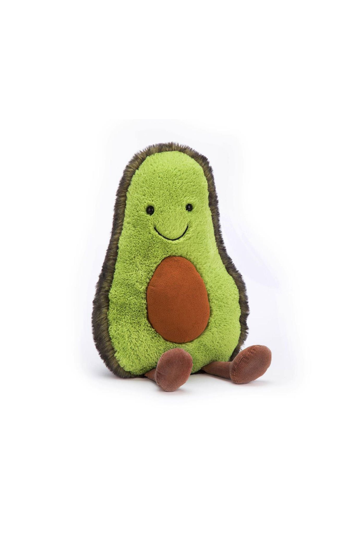 Jellycat Amuseable Avocado Medium Plush Toy - Soft & Cuddly Stuffed Avocado for Kids & Adults | Perfect Gift for Birthdays, Baby Showers & Home Decor