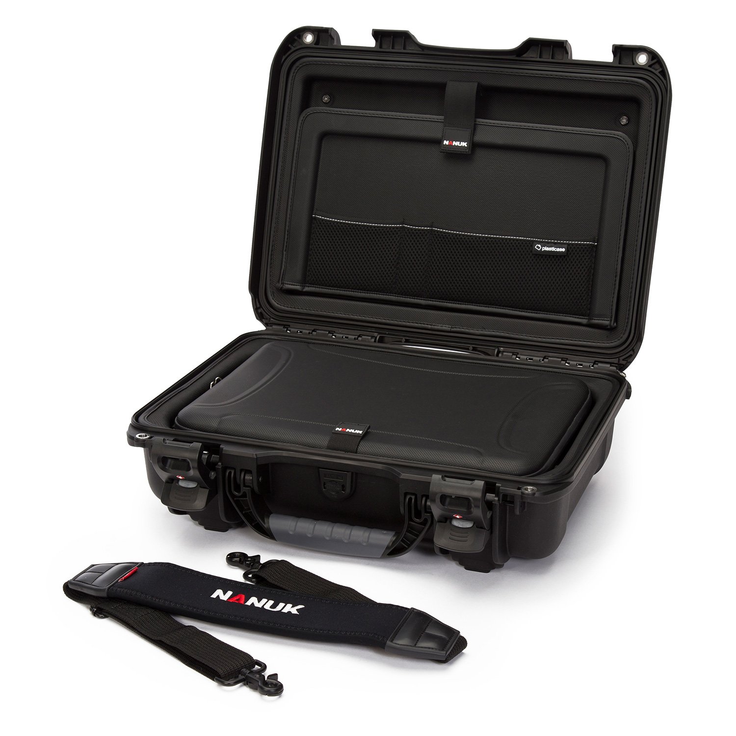 Nanuk 923 Waterproof Hard Camera Case with Laptop Insert Kit - Shockproof Protective Travel Case for DSLR, Mirrorless Cameras & 15